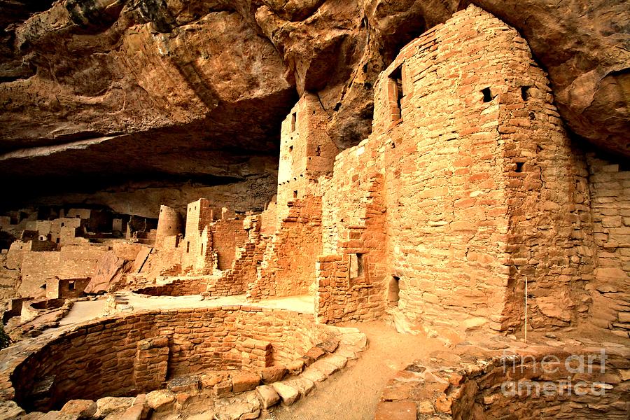 Mesa Verde National Park Photograph - Towering Above The Kivas by Adam Jewell