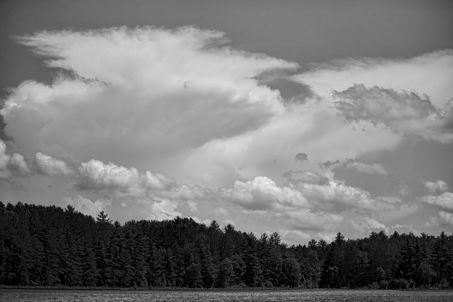 Towering Clouds Over Buck Lake Photograph by Dale Kauzlaric