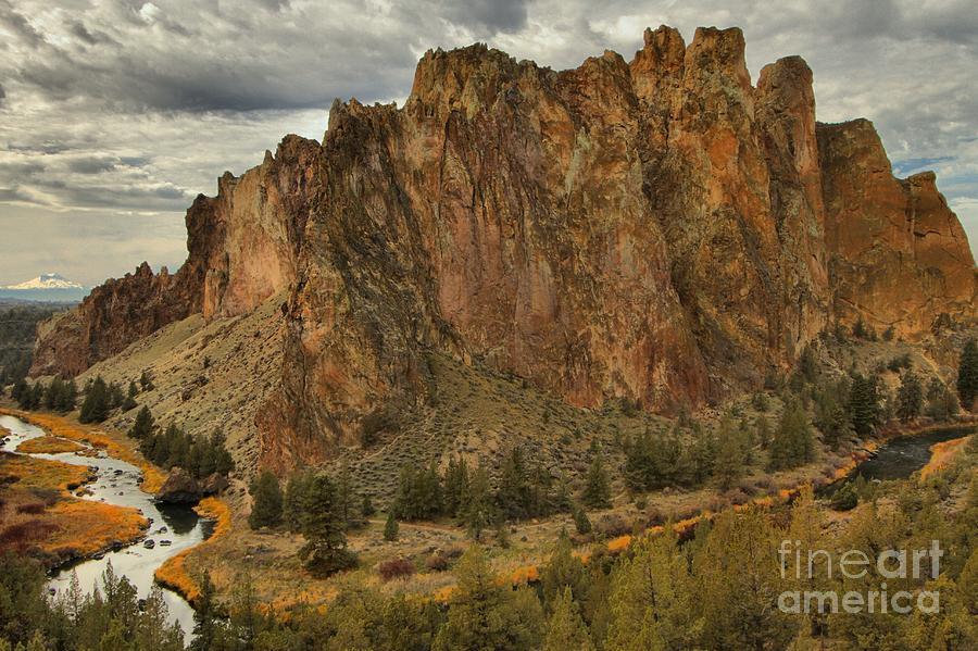 Towering Peaks At Smith Rock Photograph by Adam Jewell
