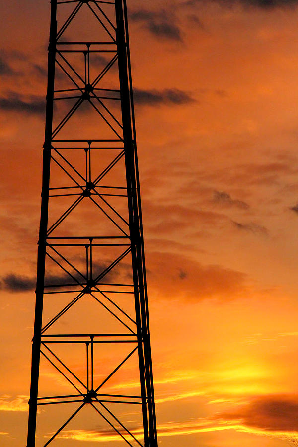 Towering Sunset Photograph by Heidi Farmer