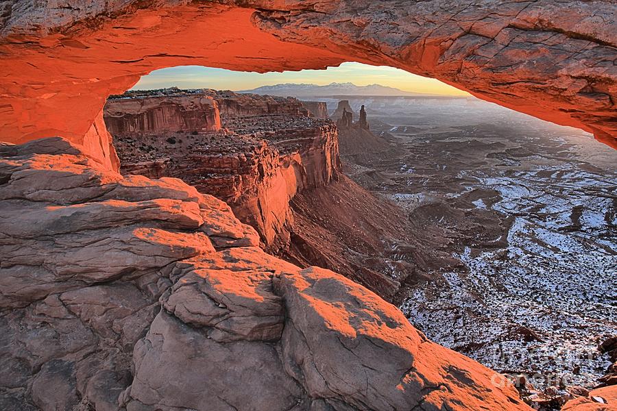 Canyonlands National Park Photograph - Towers In The Valley Below by Adam Jewell