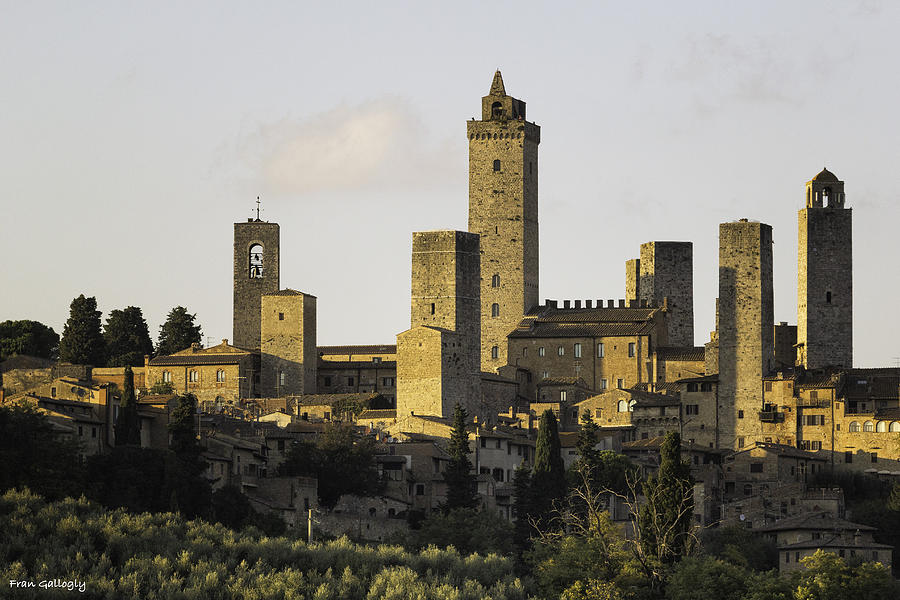 Towers of San Gimignano Photograph by Fran Gallogly