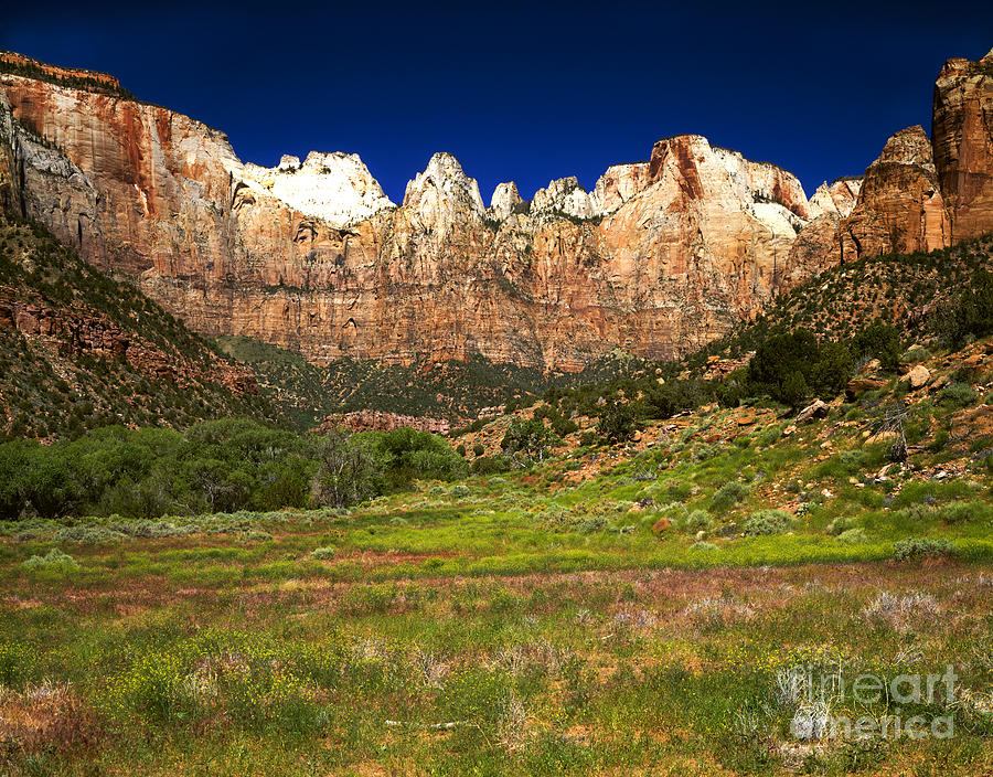 Towers Of The Virgin, Zion National Photograph by Rafael Macia Pixels