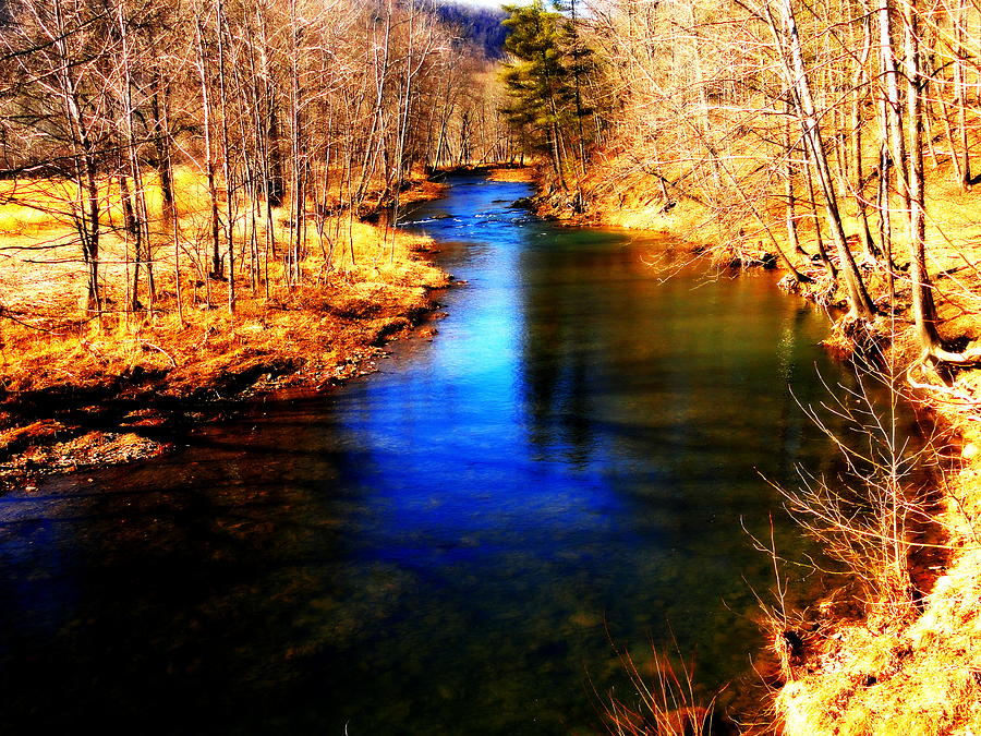 Town Creek Photograph by Mary Beth Landis