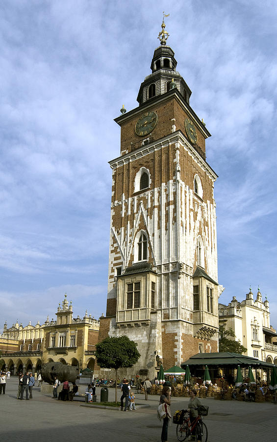 Town Hall Tower, Krakow, Poland Photograph by Theodore Clutter