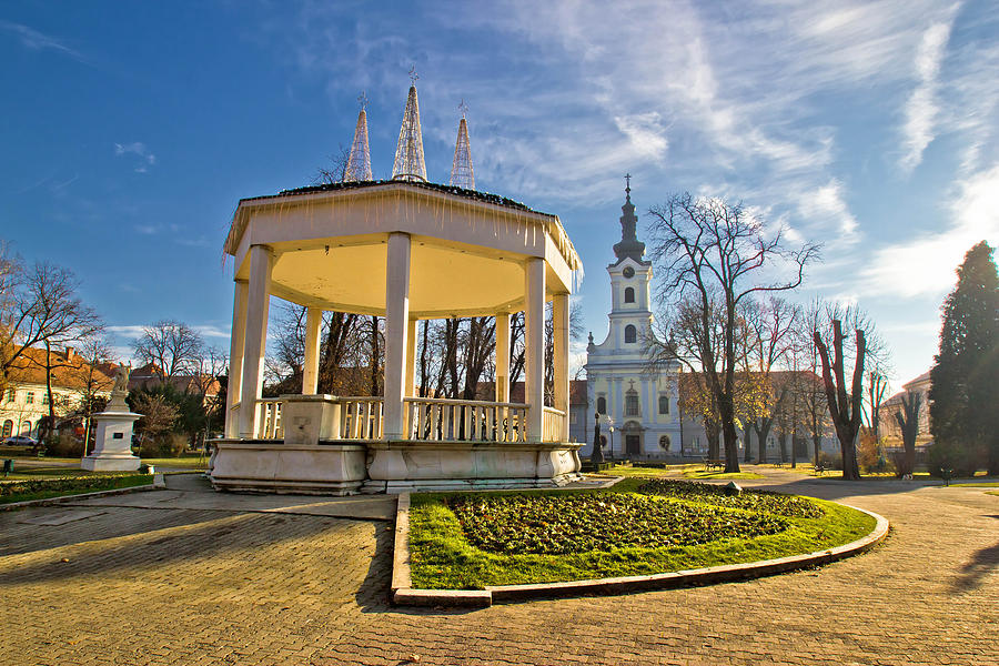 Town of Bjelovar central park Photograph by Brch Photography