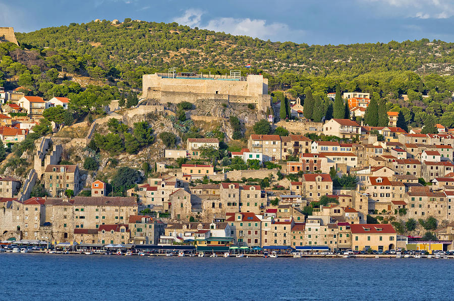 Town of Sibenik historic waterfront Photograph by Brch Photography