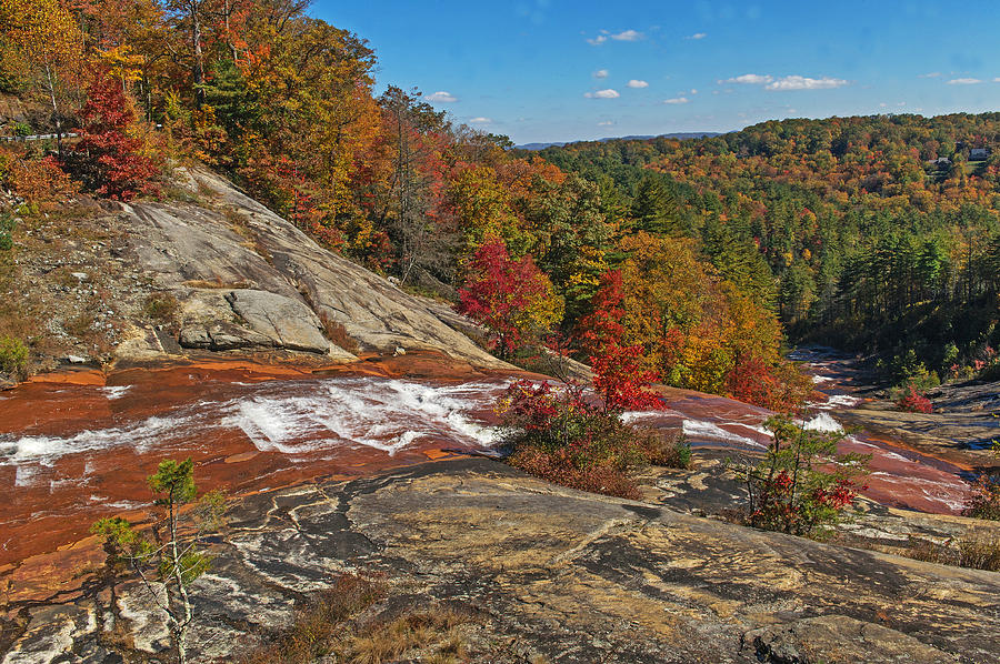 Toxaway Falls in North Carolina Photograph by Willie Harper