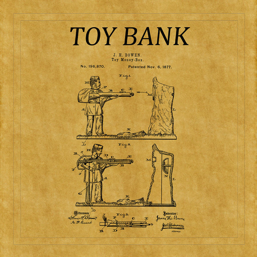 Toy Bank Patent 11 Photograph