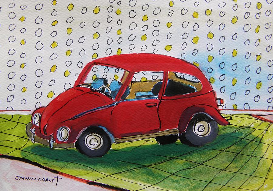 Toy Car-Musing Painting by John Williams