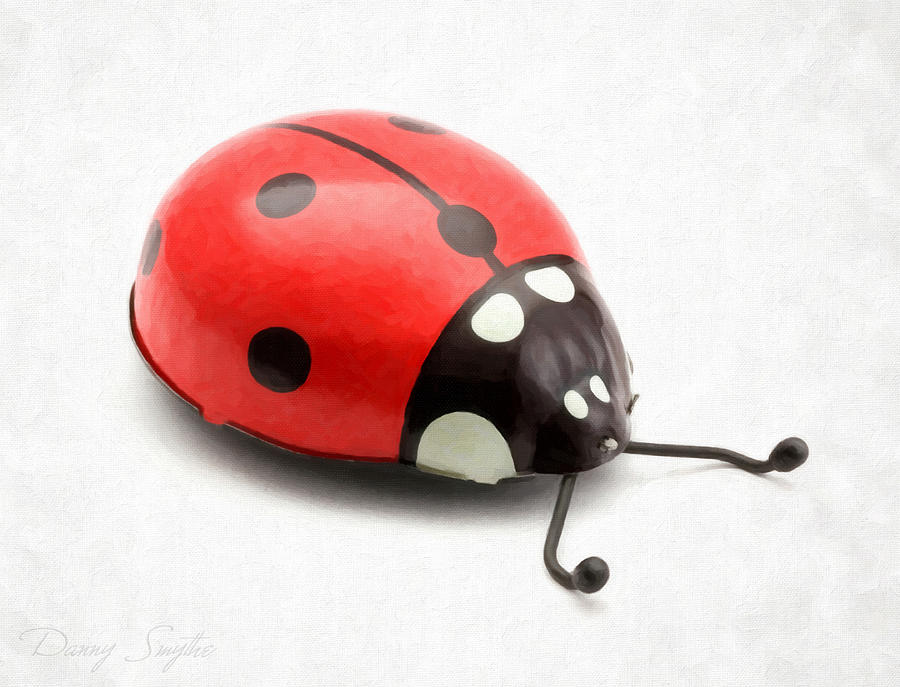 Ladybug Painting - Toy Ladybug by Danny Smythe