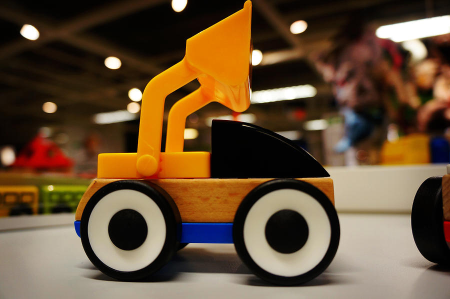 Transportation Painting - Toy Vehicle by Celestial Images