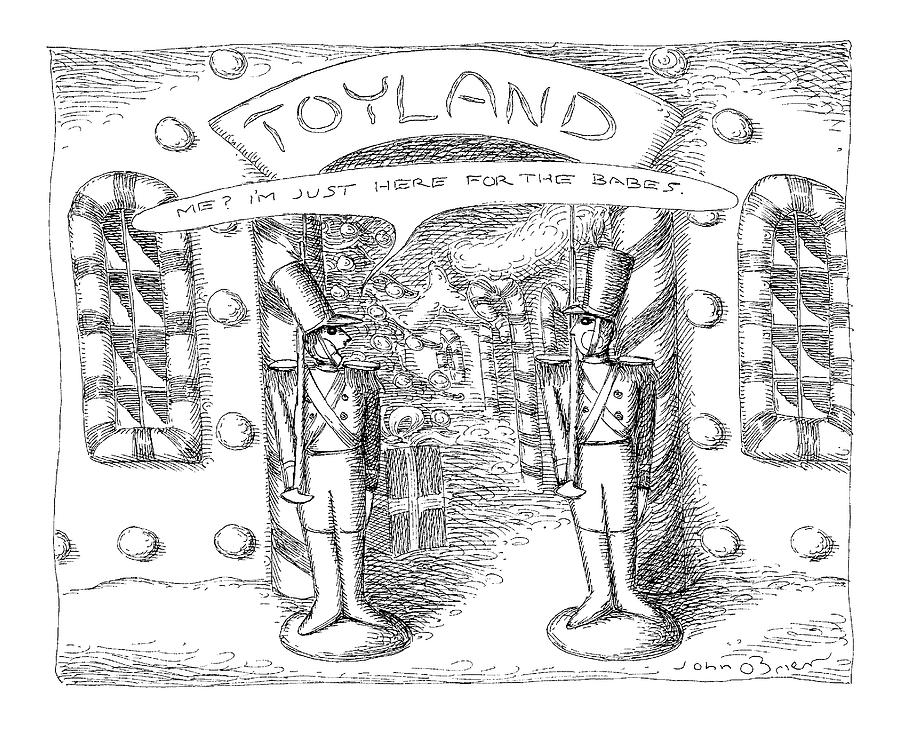 Toyland Drawing by John OBrien