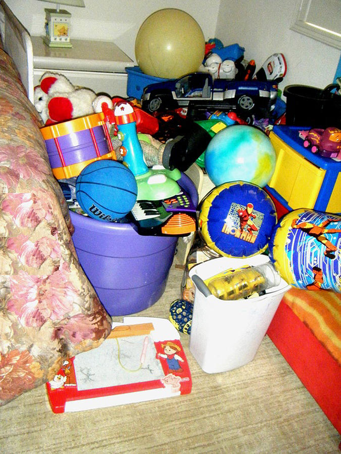 Toys in a Boys Room Photograph by Bruce IORIO - Fine Art America