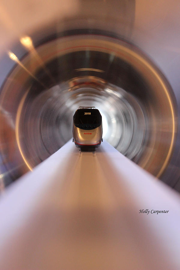 Trains Photograph - Toys in Motion by Holly Carpenter Trains Photograph - Toys in Motion by Holly Carpenter