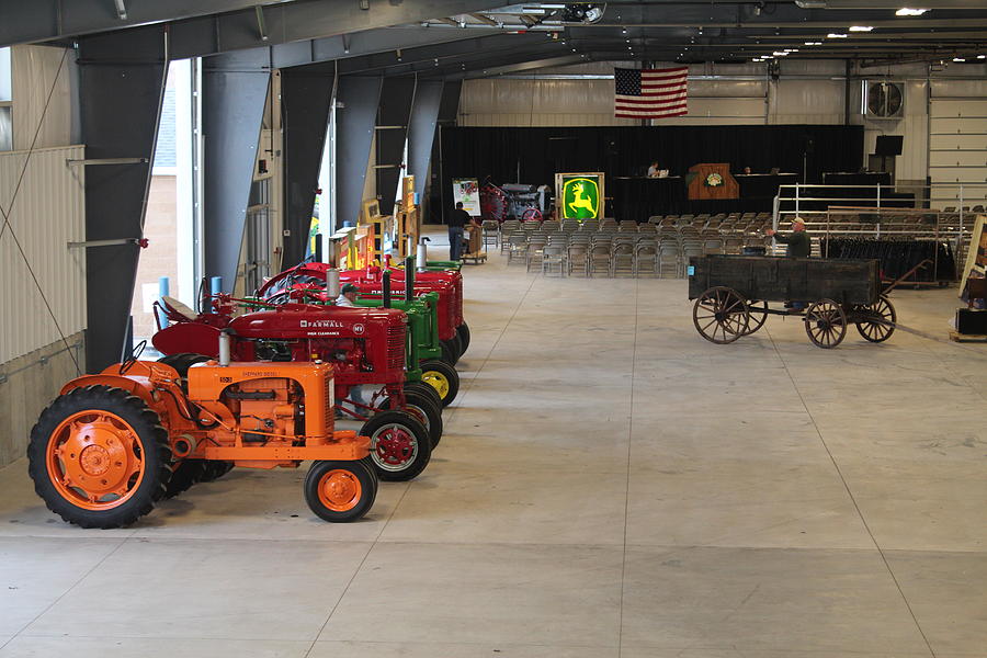 Mecum Tractor Auction Photograph by Nelson Skinner Fine Art America