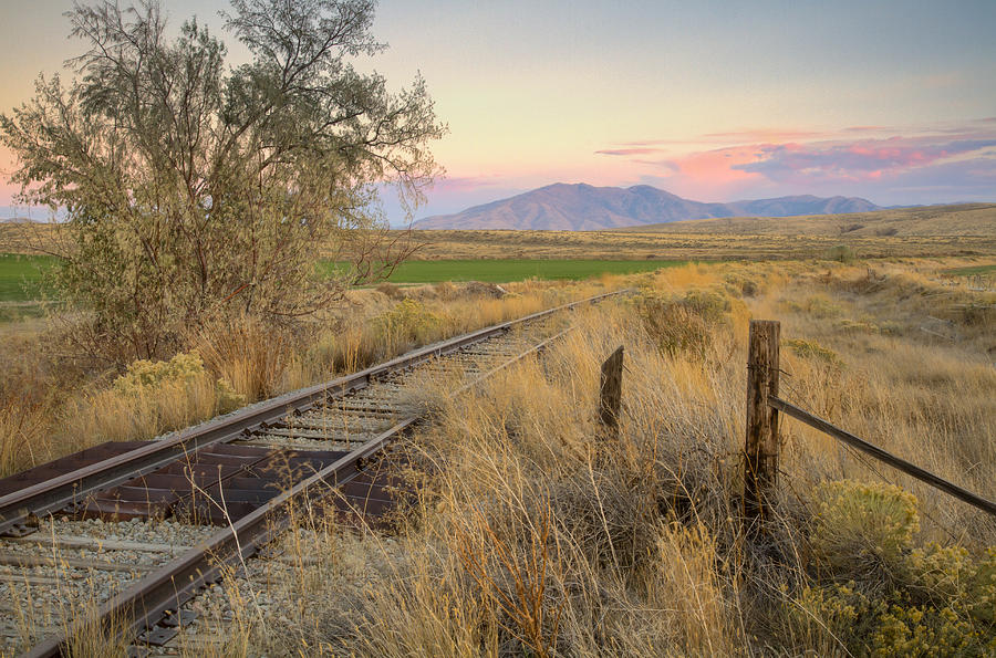 Tracks to the Portneufs Photograph by Idaho Scenic Images Linda Lantzy