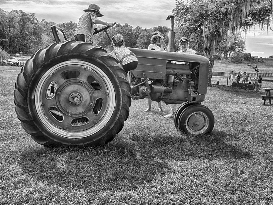 Tractor Photograph by Howard Salmon