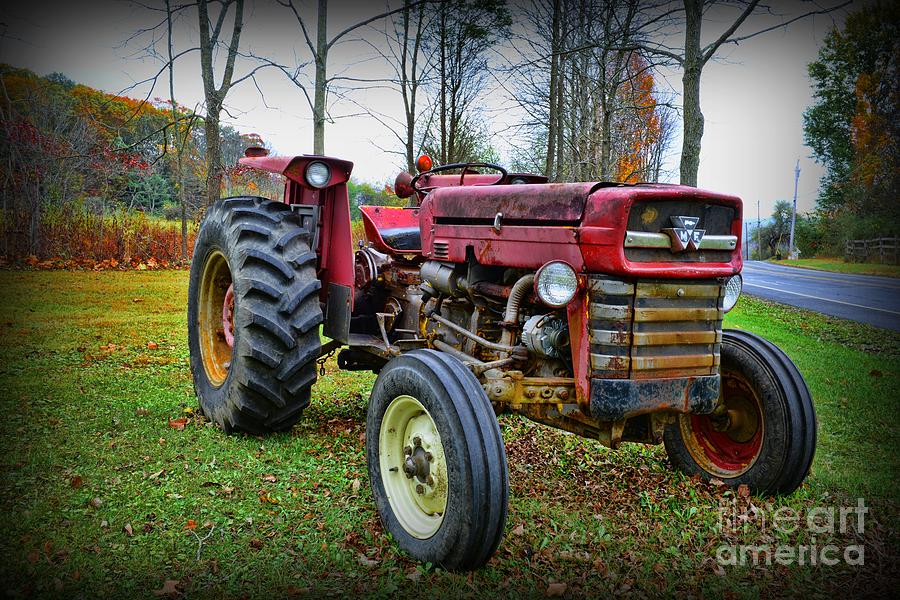 Tractor - The Farmers Car Photograph by Paul Ward