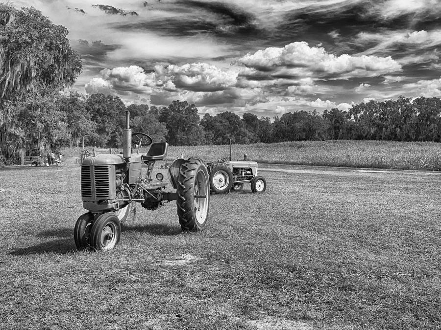 Tractors Photograph by Howard Salmon