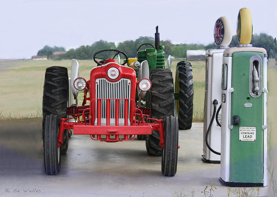 Tractors Restored Photograph by Bonnie Willis