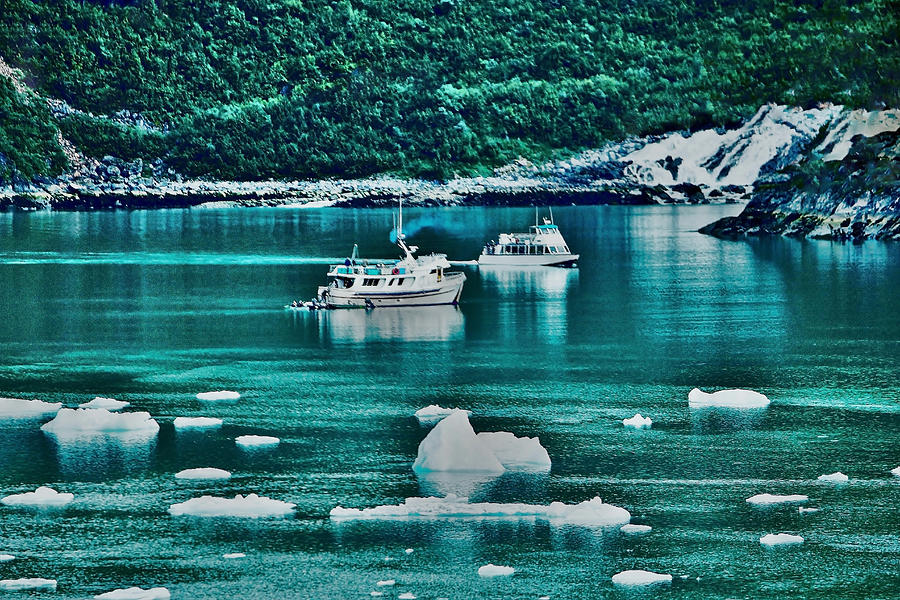 Tracy Arm Alaska Photograph by William Rockwell
