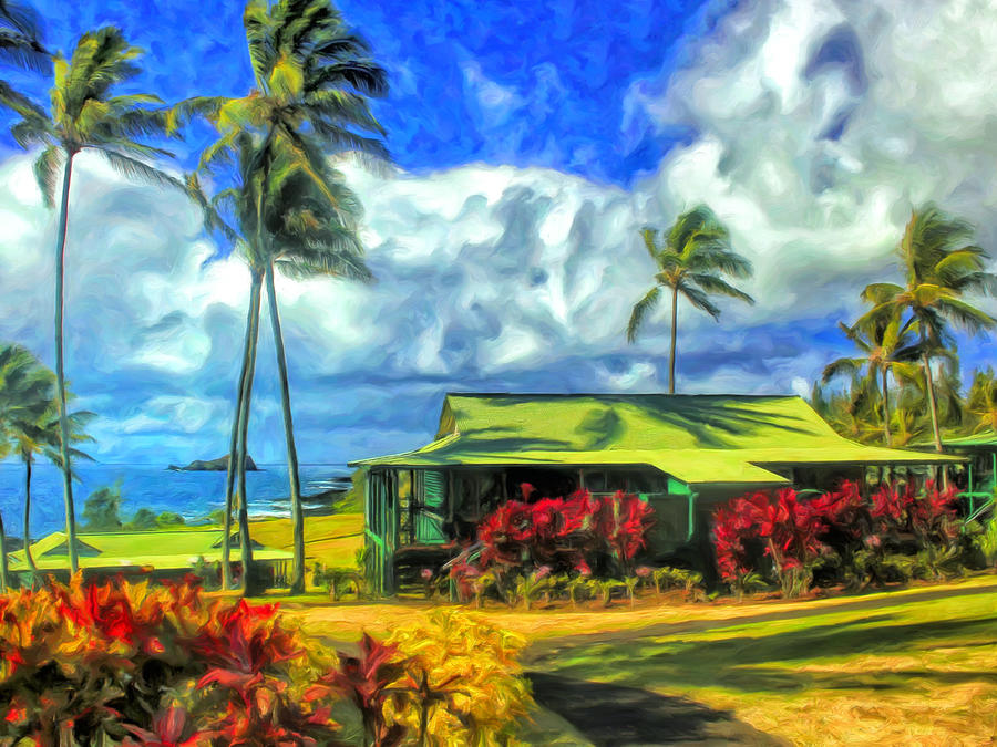Trade Winds at Hana Maui Painting by Dominic Piperata