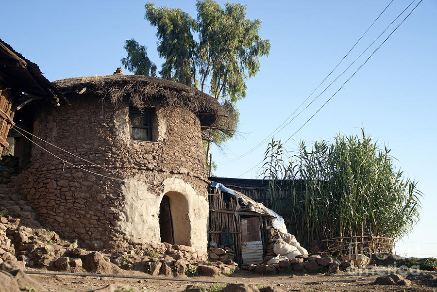 Traditional African Village Houses In Lalibela Ethiopia Photograph by JM Travel Photography