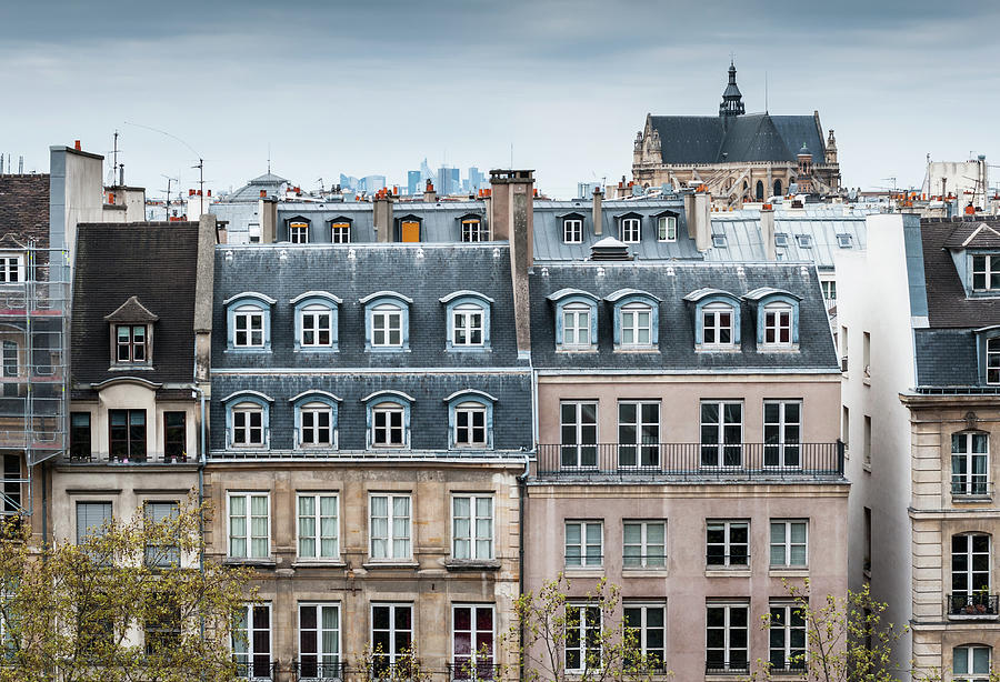 Traditional Buildings In Paris Photograph by Mmac72