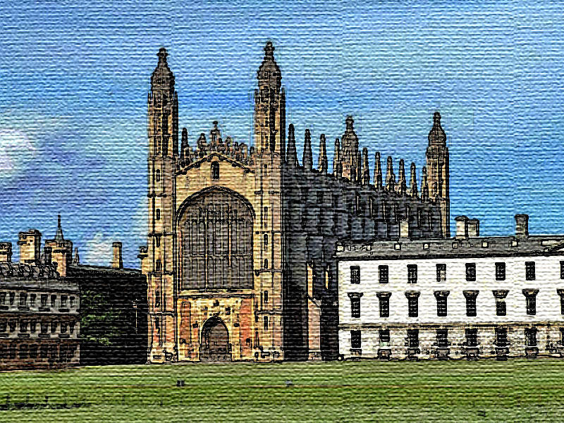 Cambridge Digital Art - Traditional Cambridge by Surbjit Singh Cambridge Digital Art - Traditional Cambridge by Surbjit Singh