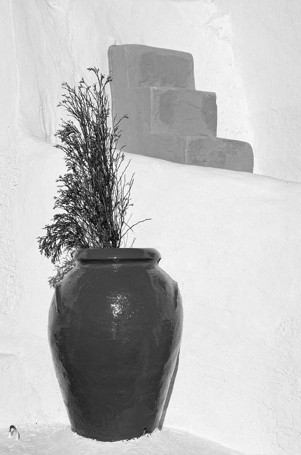 Holiday Photograph - Traditional decoration in Oia by George Atsametakis