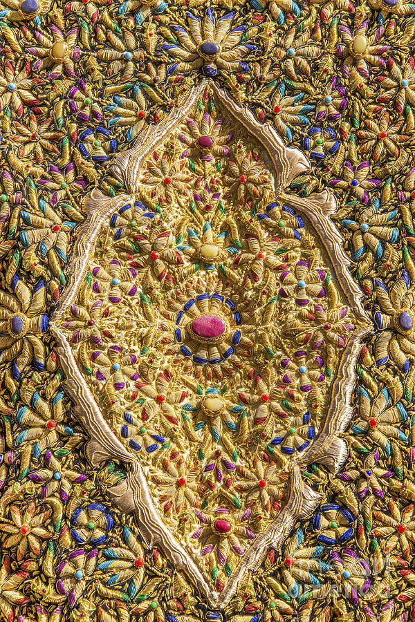 Traditional Embroidery In Jerusalem Israel Photograph by JM Travel Photography