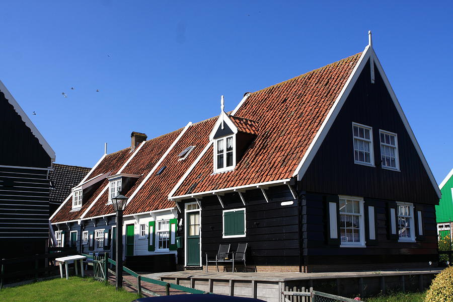 Traditional Dutch Fishing Village Photograph