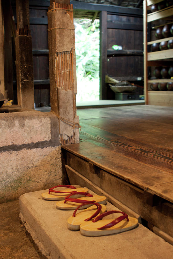 Traditional Japanese 'geta' Sandals Photograph by Paul Dymond - Fine ...