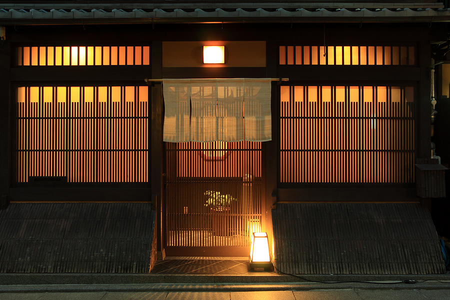 Traditional japanese restaurant Photograph by Mura