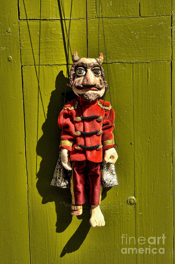 Traditional Puppet in Prague Photograph by Brenda Kean