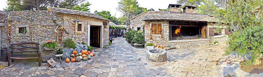 Traditional stone village in Dalmatia Photograph by Brch Photography