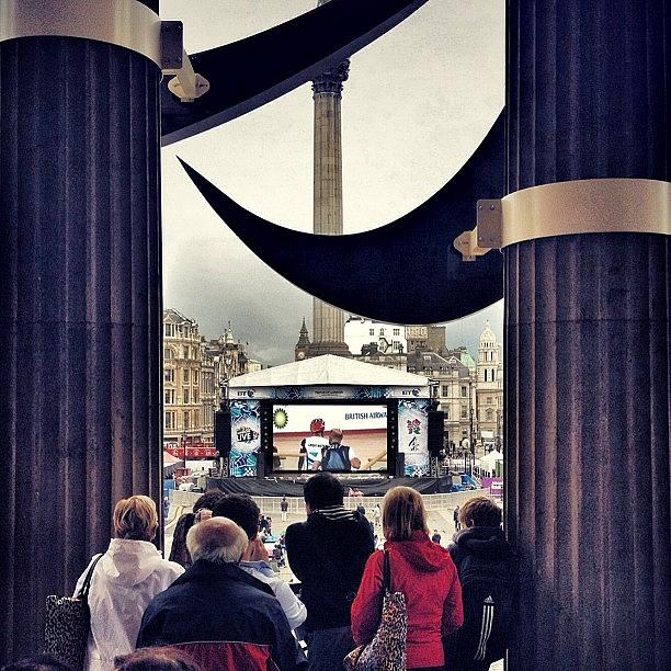 Trafalgar Square London 2012 Photograph by Walied A
