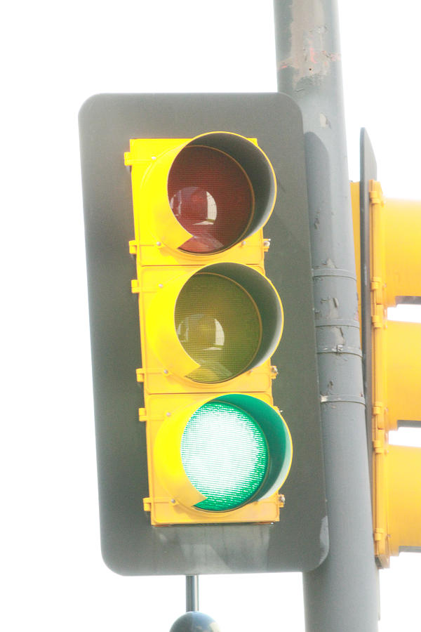 Traffic Light Photograph by Tinjoe Mbugus - Fine Art America