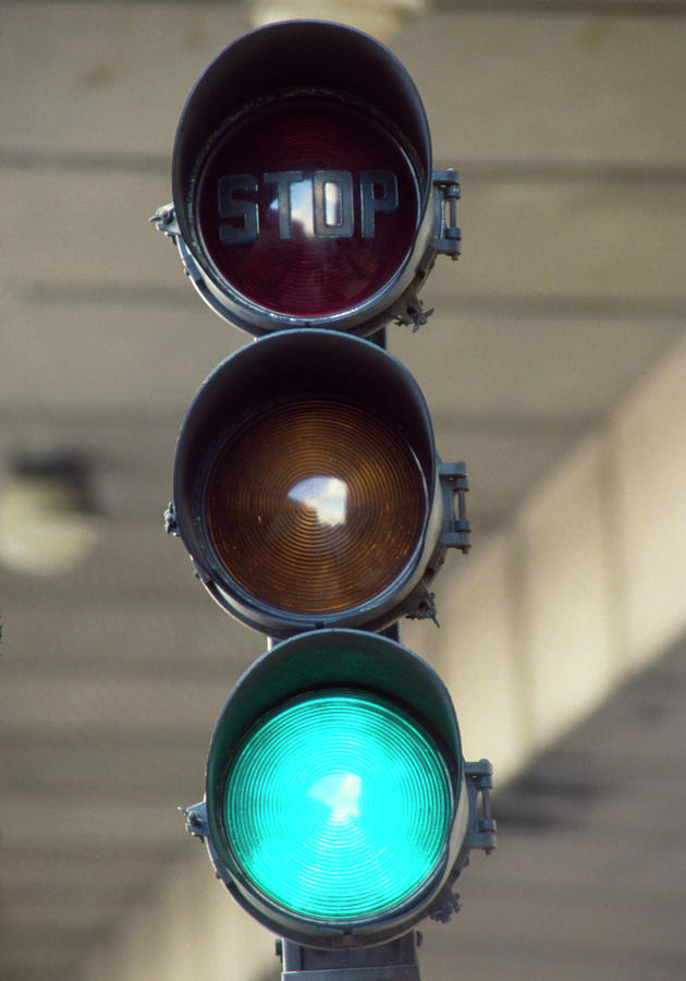 Traffic Lights Photograph by David Parker/science Photo Library.