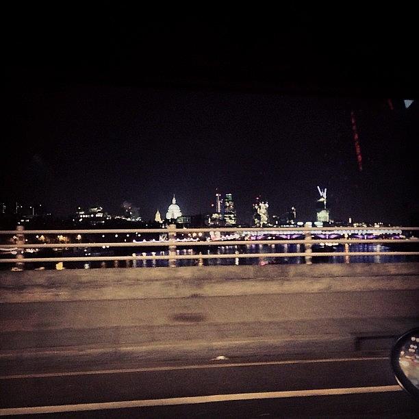 London Photograph - #traffic #london #skyline Isnt So Bad by Georgina Balcombe