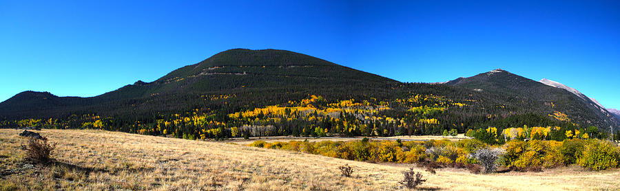 Trail Ridge Road - Panorama Photograph by Shane Bechler
