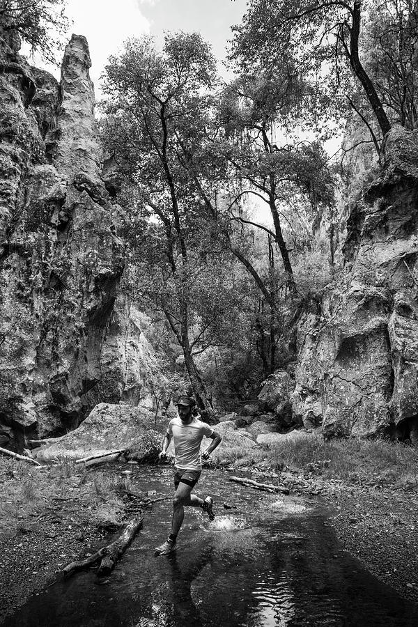 Trail Running At El Arquito In Huasca Photograph by Marcos Ferro Trail Running At El Arquito In Huasca Photograph by Marcos Ferro
