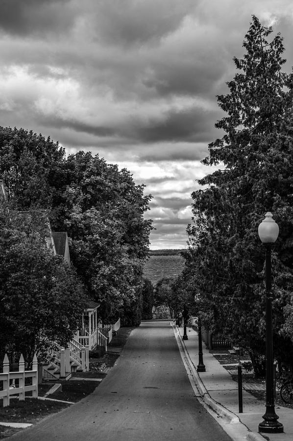 Black And White Photograph - Trail to Town by Sheri Bartoszek