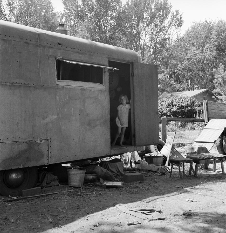 Trailer Home, 1939 Photograph by Granger