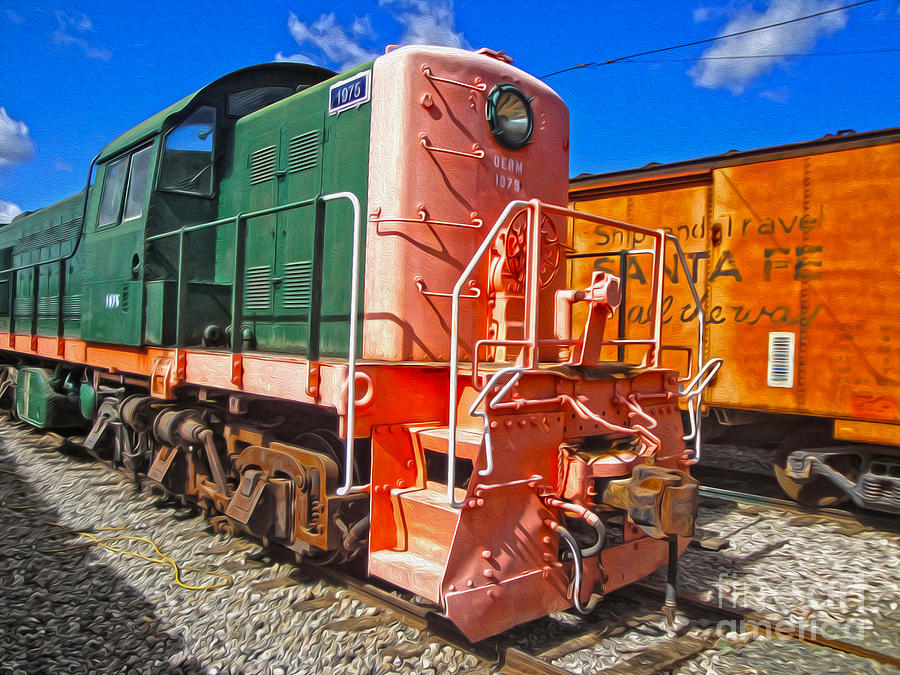 Train Photograph - Train - 01 by Gregory Dyer