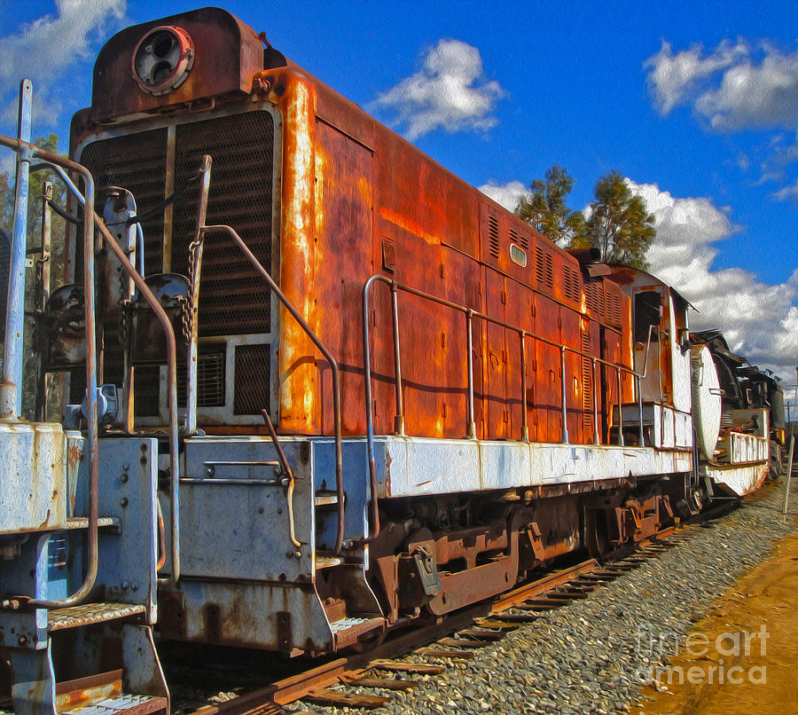 Train Photograph - Train - 02 by Gregory Dyer