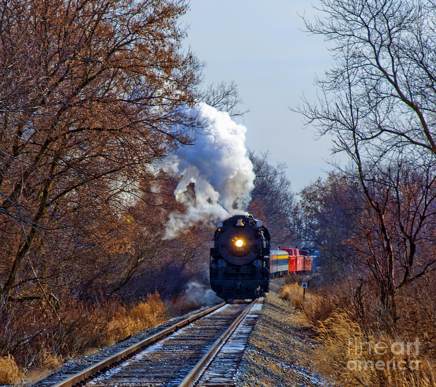 Train Photograph - Train 1225 by Brian Lambert