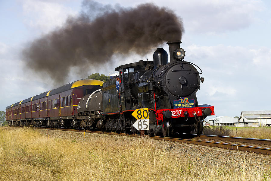 Train 3237 01 Photograph by Kevin Chippindall