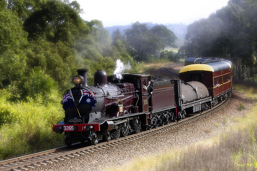 Train 3265 02 Photograph by Kevin Chippindall